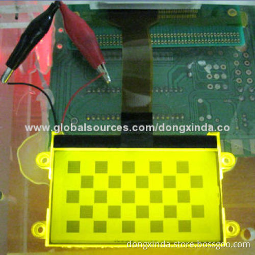LCD Module, FSTN Type, 128 x 64 Dot-matrix Rate, Transflective, COG, ST7565R Driving IC